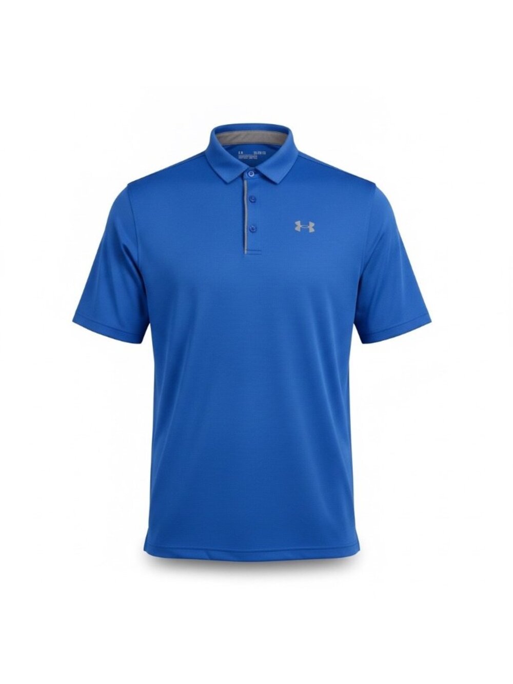 Under Armour Mens Blue Polo Shirt Loose Fit Comfortable Casual Wear Sz XL